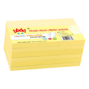 4A Sticky Notes,3 x 5-Inches,Canary Yellow,100 sheets,6pads/pack, 4A 305x6-Y