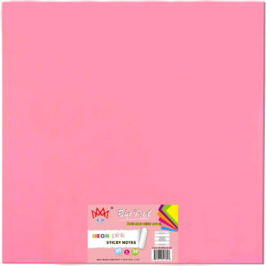 4A Big Pad, 22 in x 22 in, Neon Pink, 30 Sheets/Pad,1 pad/pack, 4A BP2222 NP