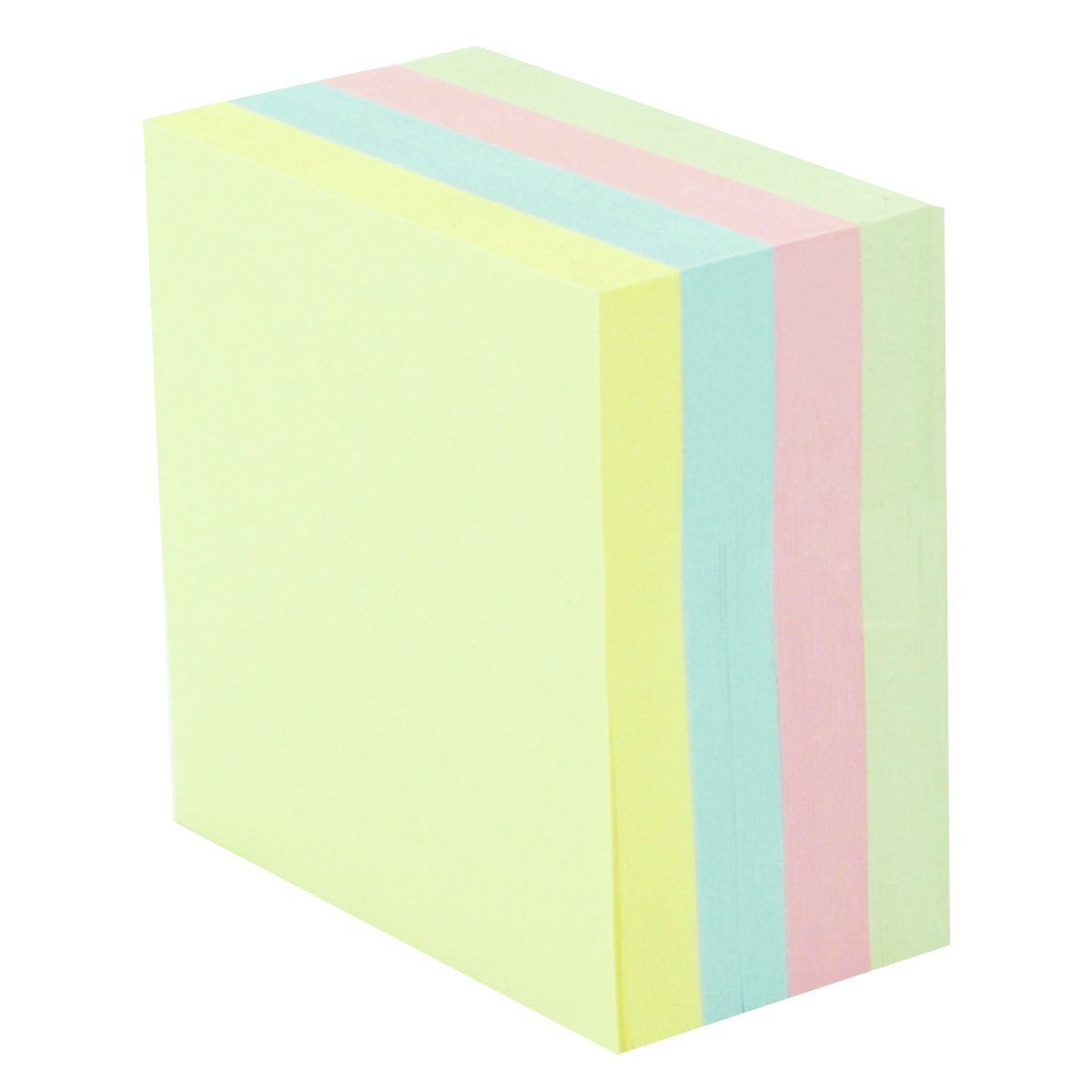 4A Sticky Notes Cube in Ultra Colors, 3 x 3-Inches, Neon Assorted, 400-sheets/pad,1 pad/pack, 4A 3033 - Image 3