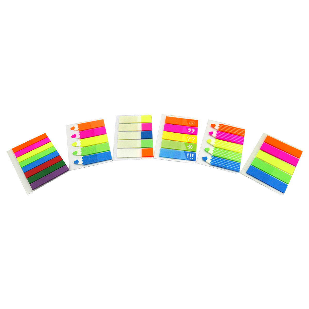 4A Film Sticky Flags,1/2 x 1 3/4-inches,660 sheets/pack, 6 pads/pack, 4A 66113 - Image 3