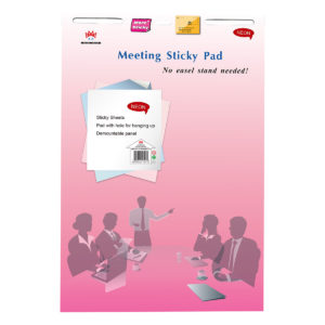 4A Super Sticky Easel Pad,Neon Yellow Sheets,Meeting Pad,23 x 31.5 Inches,20 Sheets/Pad,1 Pad/Pack,4A Meeting-41-Y