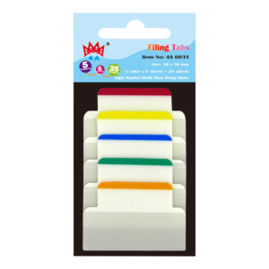 4A Durable File Tabs,Divider Tabs,Page Marker Index Label Flags,Retrieving Folders&Documents,25 Pads/set,4A 6031
